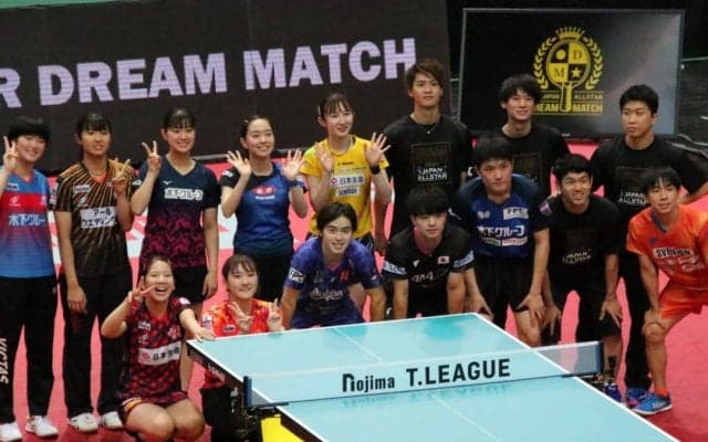 Tリーグ選抜 vs 高校3年生のドリームマッチ開催決定　試合は「炎の体育会TV」で放映