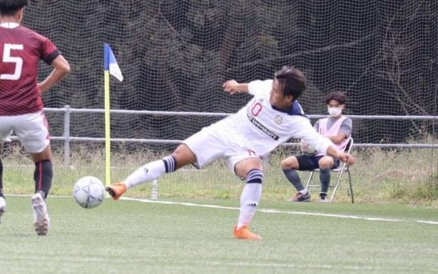 [男子サッカー]セットプレーからの失点で強敵早大に準決勝敗北