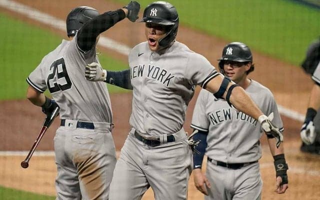 【MLB 地区S】ヤンキース、スタントン豪快満弾で先勝、15安打9得点でレイズ圧倒　筒香出場せず