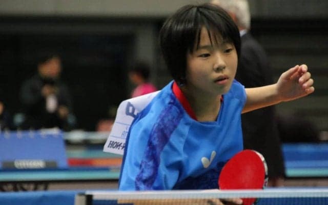 小学生の卓球日本代表決まる　男女ホープスナショナルチーム選考合宿