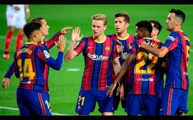 FCバルセロナの20/21シーズンのスカッドが確定