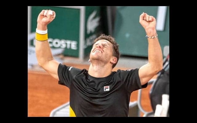  シュワルツマン初4強「幸せ」 