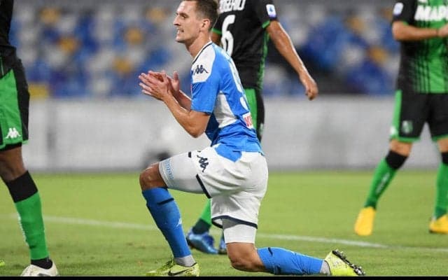 ナポリから移籍失敗のミリク、戦力外扱いに…