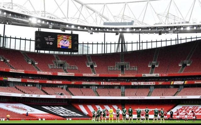 アーセナルがエミレーツでシティ戦をライブ配信！368人のファンが入場可能