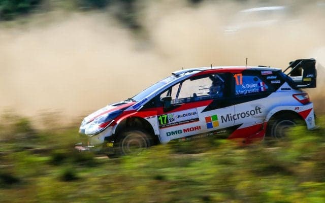 WRCイタリア：オジエが総合2位に浮上、エバンスは総合4位に順位を上げる