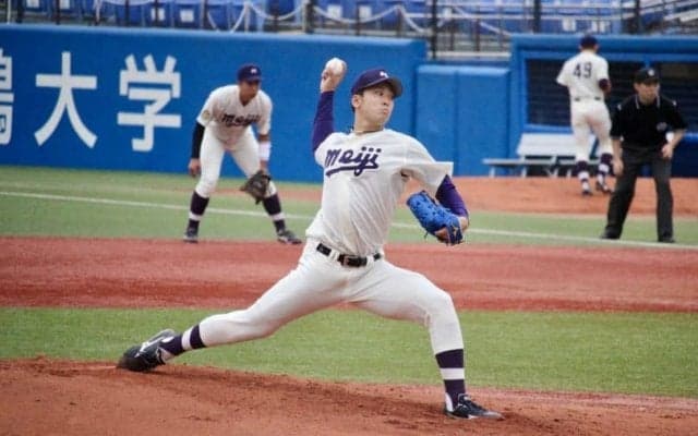 エース・入江大生が覚醒のリーグ戦初完封！1年生4番・上田希由翔の先制打から4点を奪った明大が快勝！【10/11 秋季東京六大学野球 法政大学vs明治大学】