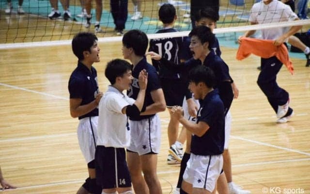 【バレーボール部男子】 最終セットまでもつれるも惜敗