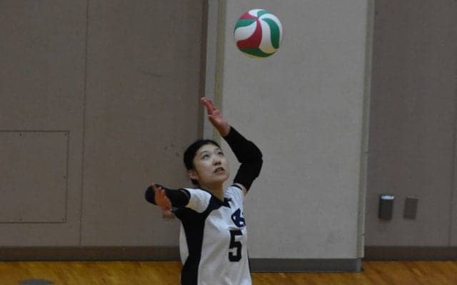 【バレーボール部女子】リーグ第３戦は明国際大にストレート勝ち
