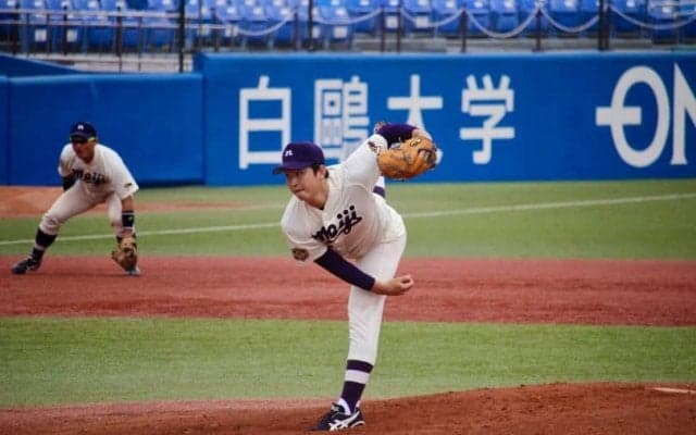 竹田佑が7回2死までノーノー！1年生4番・上田希由翔の3打点＆完封リレーで2日連続の快勝！【10/12 秋季東京六大学野球 明治大学vs法政大学】