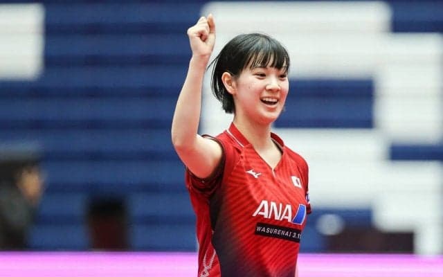 世界ジュニア卓球選手権の中止決定　昨年は長﨑美柚が2冠