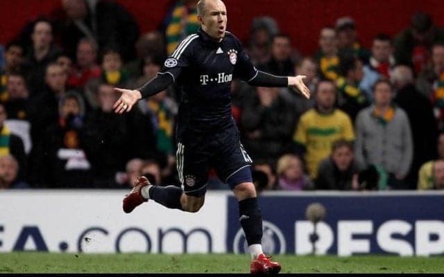 スカッとゴール！ ユナイテッドを粉砕したロッベンのピンポイントダイレクトボレー