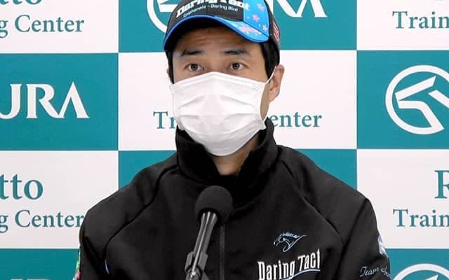 【秋華賞】デアリングタクト杉山師「ゲートを五分に出てさえくれれば力は出せる」/共同会見