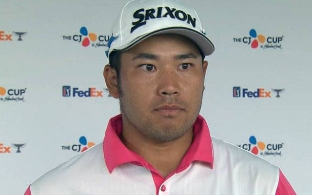 松山英樹がCJカップへ意気込み「予選落ちした次の週なので上位に行きたい」