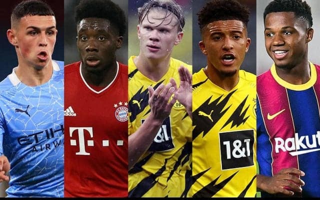 ゴールデンボーイ賞最終候補20名が発表!　サンチョやフォーデンらイングランドから最多5名