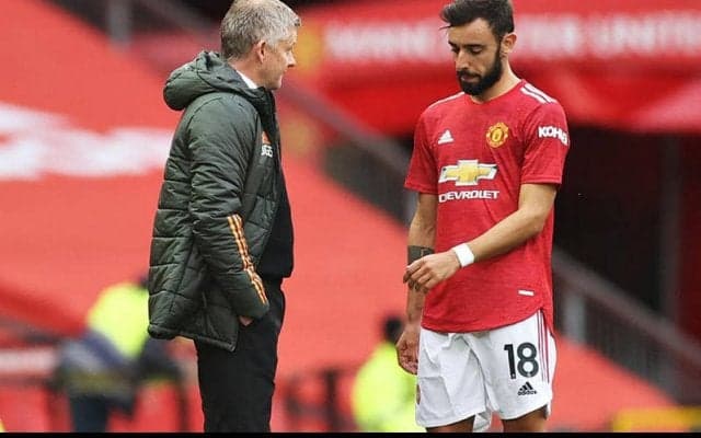 スールシャールとの衝突報道に「事実じゃない」 B・フェルナンデスが否定