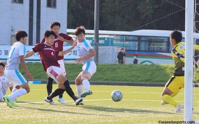 DRIVEを再確認した早大、ゴールを追求し5得点