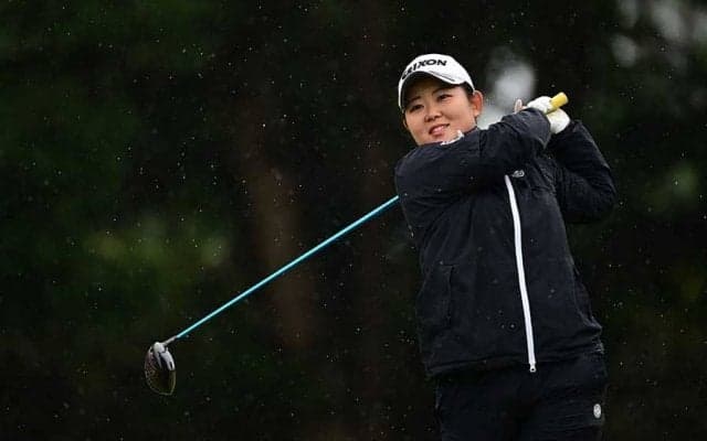 “黄金世代”淺井咲希が5アンダー首位　PO敗退の翌週に再度V争い「優勝は意識せずに」