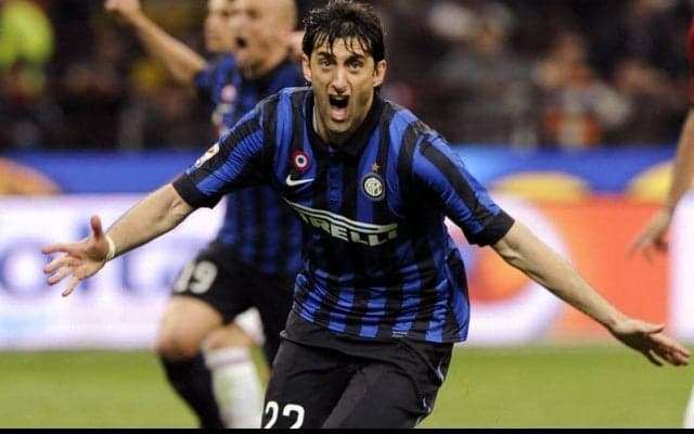 インテル3冠の立役者ディエゴ・ミリートが最初の“ミラノダービー”でいきなりのハットトリック【ハットトリック・ヒーローズ】