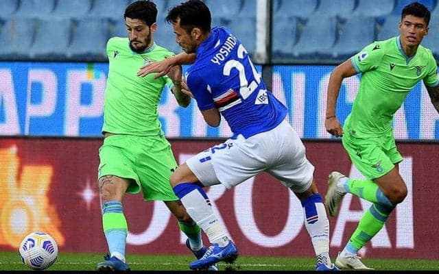 サンプドリアがラツィオに快勝で今季初の連勝!　フル出場の吉田はインモービレ不在の攻撃陣完封に貢献《セリエA》