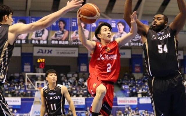 終盤に抜け出した名古屋ダイヤモンドドルフィンズが快勝…愛知ダービーは1勝1敗の痛み分けに