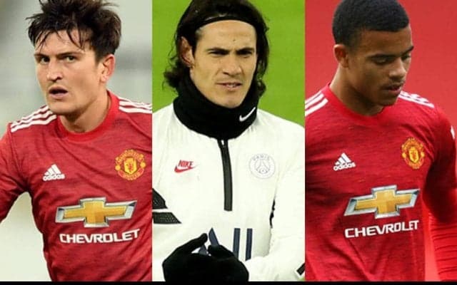 カバーニの他、マグワイアとグリーンウッドもPSG戦欠場