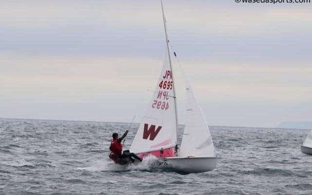 逆転を許し２位も、スナイプ級に望みを託す