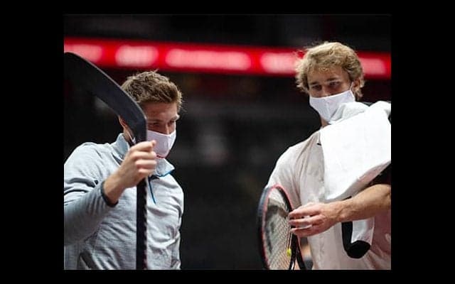  ズベレフら NHLスターと交流 