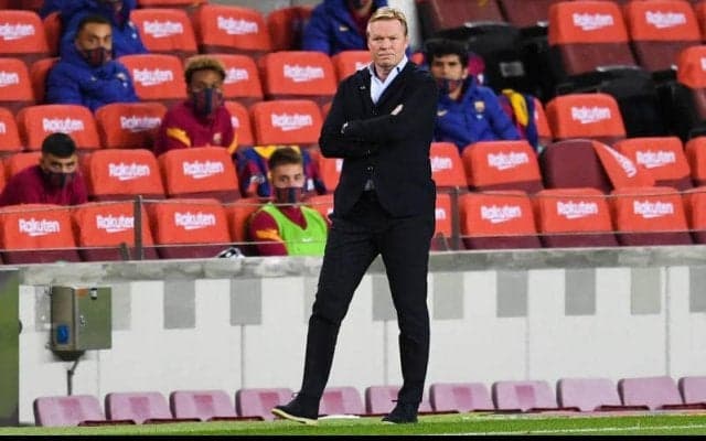 CL初戦を迎えるバルセロナ、クーマン「勝つには常にプレッシャーがつきまとう」