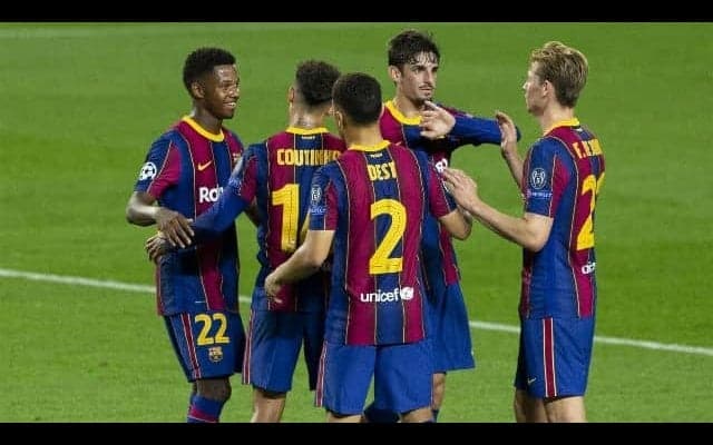 5得点のバルサ メッシに最高点『9』アンス含む若手4選手も高評価【CL選手評価】