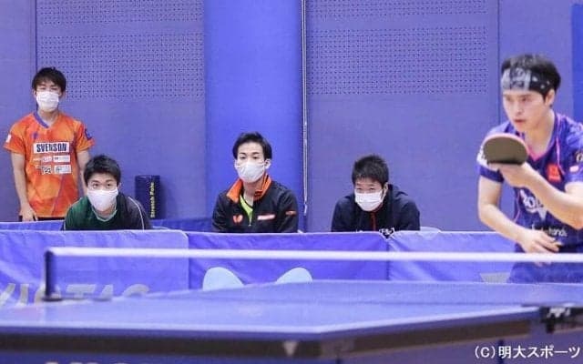 試合後インタビュー　ＯＢオールスター編／明大卓球部90周年記念事業 ・ドリームゲーム