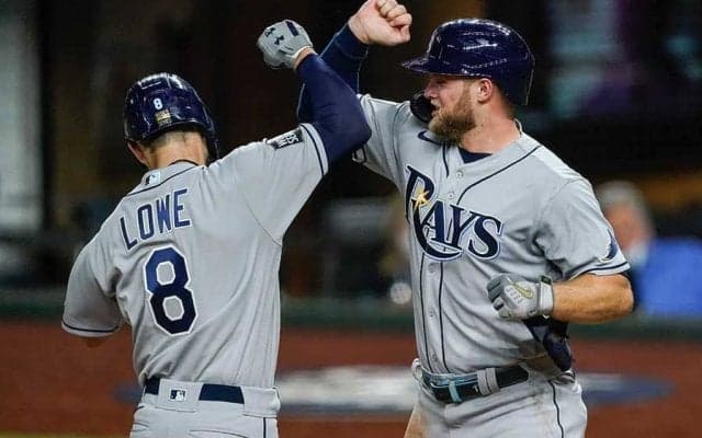 【MLB WS】レイズ、2点差逃げ切り勝ちで雪辱　不振のロウが2発3打点、筒香は2戦連続出番なし
