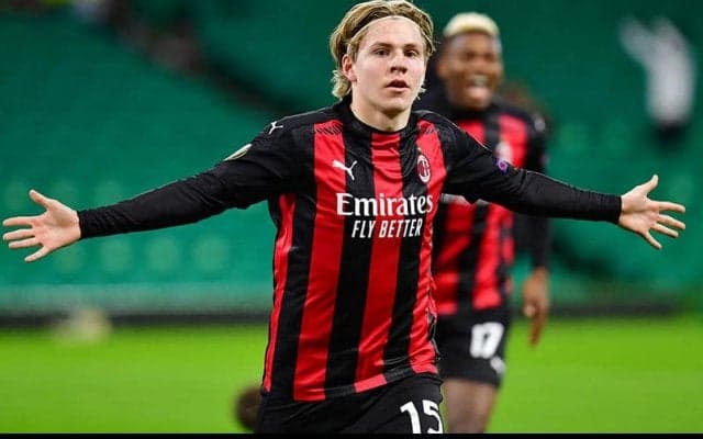 ミラン新戦力ハウゲ、加入後1stゴール！ 「嬉しい。良い時間帯でのゴールだった」