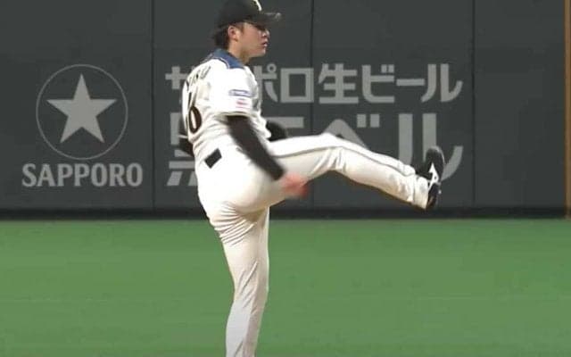 「エグすぎる」「ごはん3杯いける」日ハム吉田輝の“ドヤ顔”奪三振にファン大興奮