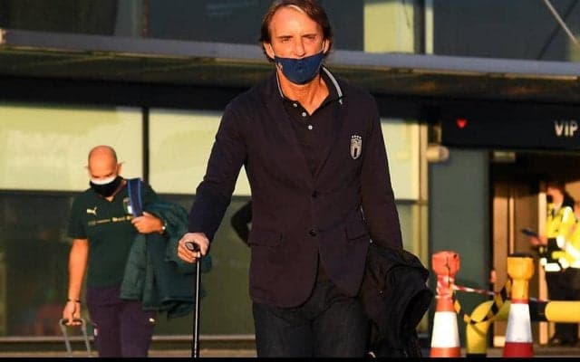 感染者急増のイタリア、新型コロナウイルス被害者を揶揄と非難されたイタリア代表マンチーニ監督が謝罪