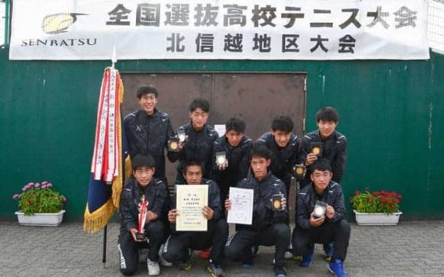 北信越地区大会男子優勝　北陸高等学校インタビュー【第43回全国選抜高校テニス大会】