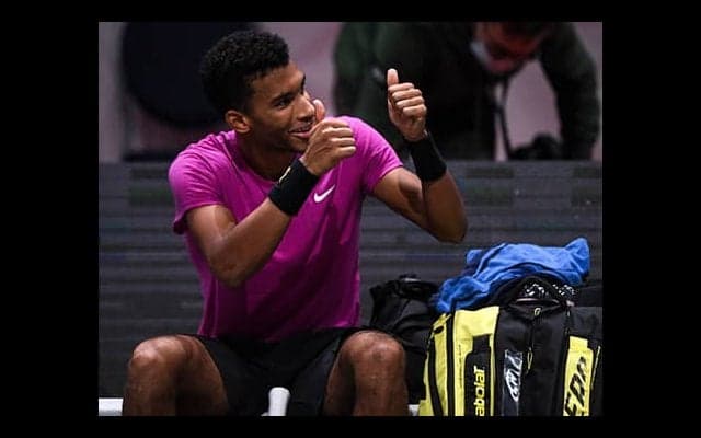  西岡良仁撃破「適応できた」 