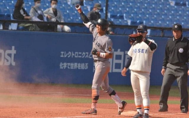 【野球】６投手による継投の末、３時間半の激闘を制す 法大①