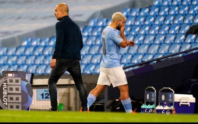 審判へのセクハラまがいの行為で批判浴びるアグエロをペップは擁護「普段の彼と変わらない」