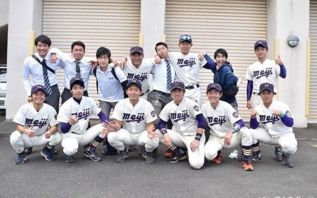 慶大との引退試合　主将最後にホームラン！／オープン戦