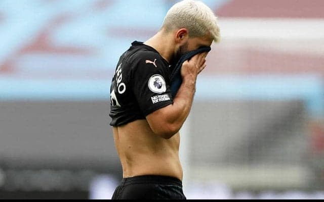 アグエロに再離脱の疑い　ペップ「ハムストリングだと思う」