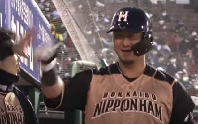 「ニコニコでかわいい」日ハム中田のキングタイ31号＆全開スマイルにファン喝采