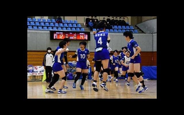 関東一番乗りは山梨・帝京三　１４年ぶりの全国切符／春高バレー