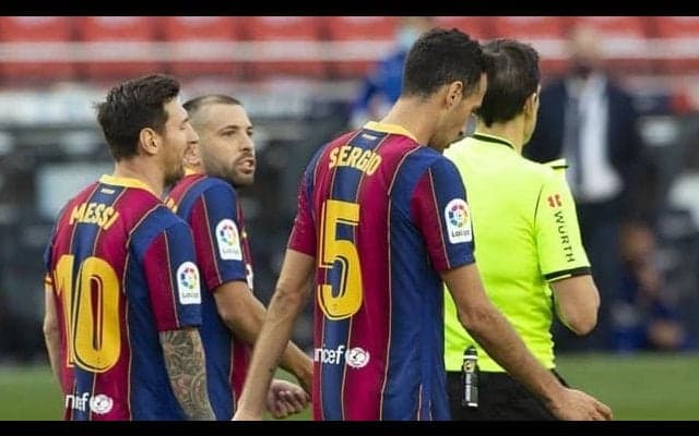 “厳しすぎた”VAR判定に不満のブスケツ「彼らが有利になった」