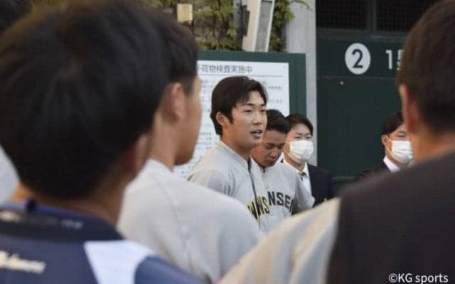 【硬式野球部】　関関戦連勝ならず、４年生は引退