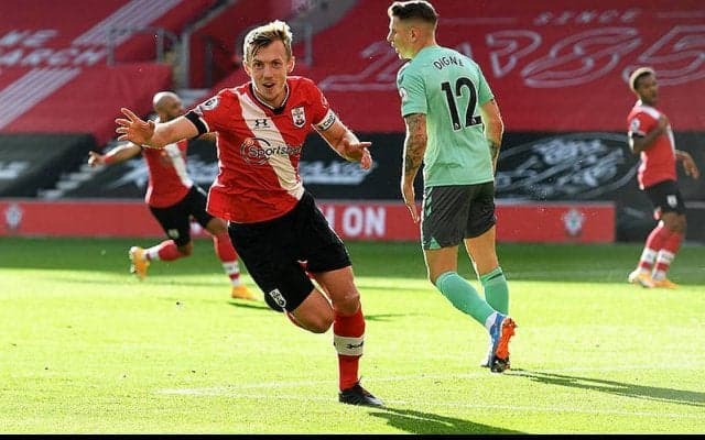 低調エバートン、敵地で好調サウサンプトンに敗れて今季初黒星…《プレミアリーグ》