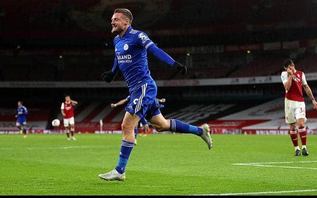 ヴァーディの復帰弾でアーセナルとのビッグマッチを制したレスターが連敗ストップ！《プレミアリーグ》