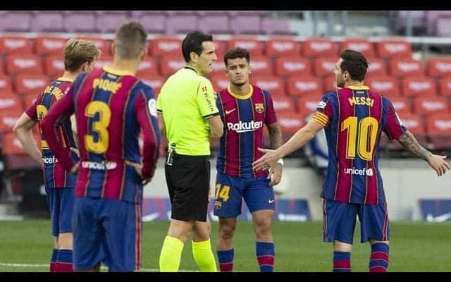 クラシコ主審がピッチ外でもバルサを侮辱 マッチレポートに“あり得ないミス”を記載