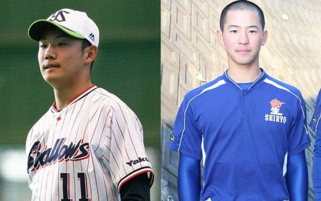 【ドラフト】ヤクルト、3位で星稜高・内山を指名　昨年ドラ1奥川とプロでもチームメートに