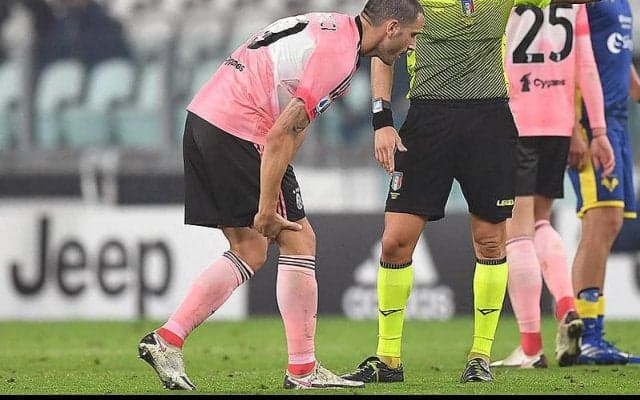 ボヌッチ、ヴェローナ戦で負傷交代も筋損傷は確認されず!　CLバルサ戦出場は微妙か
