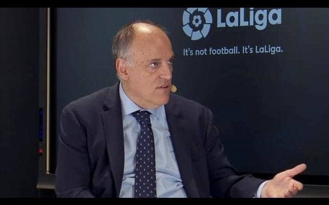 リーガの会長テバス メッシ残留望む一方で「生死に関わる問題ではない」